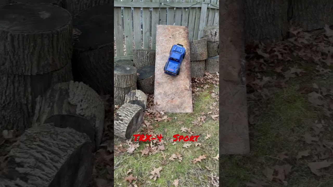 TRX-4 Sport Showing climbing ability and drag brake in crawl mode.