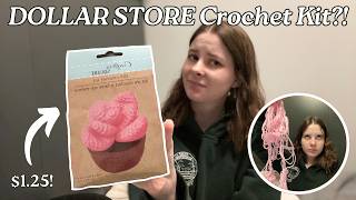 dollar store crochet kit review | the worst thing i've EVER crocheted.