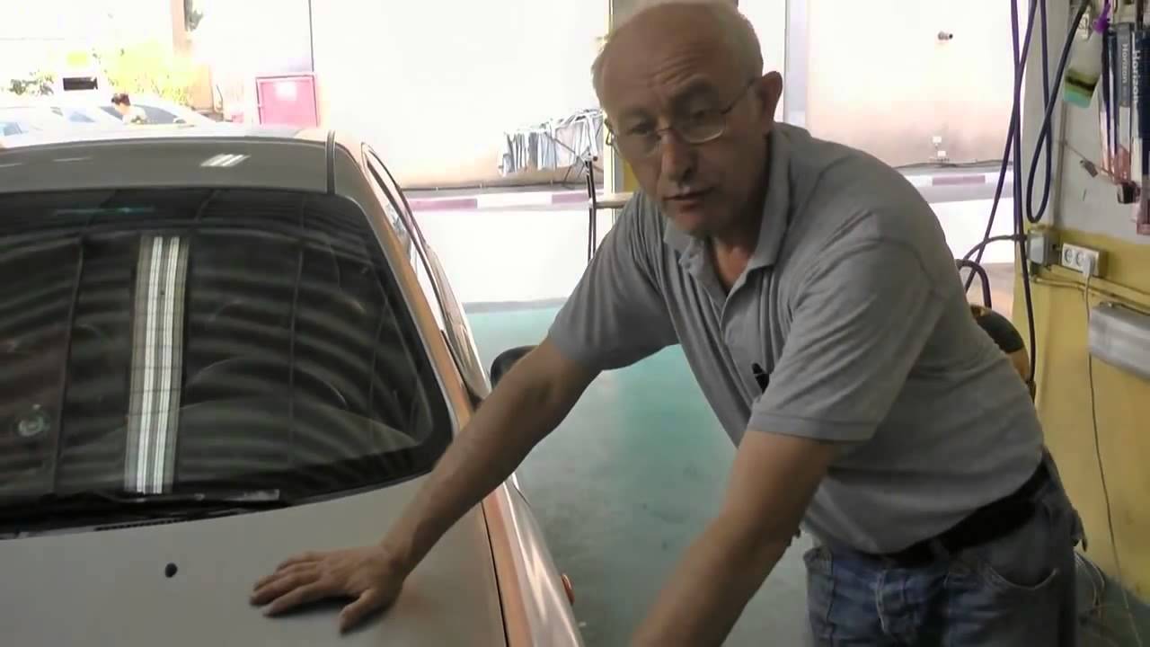 Полировка машины видео