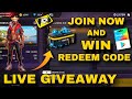 Free Fire Live Custom Room Giveaway | FF Live Team Code Giveaway | FF Live Free Fire Live