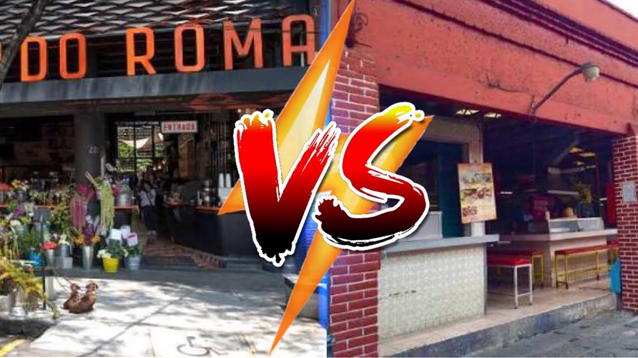 Mercado ROMA VS Mercado COYOACÁN Guerra de MERCADOS
