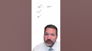 Squaring Numbers That End in 5 #mtydkyn #mentalmath #numbersense