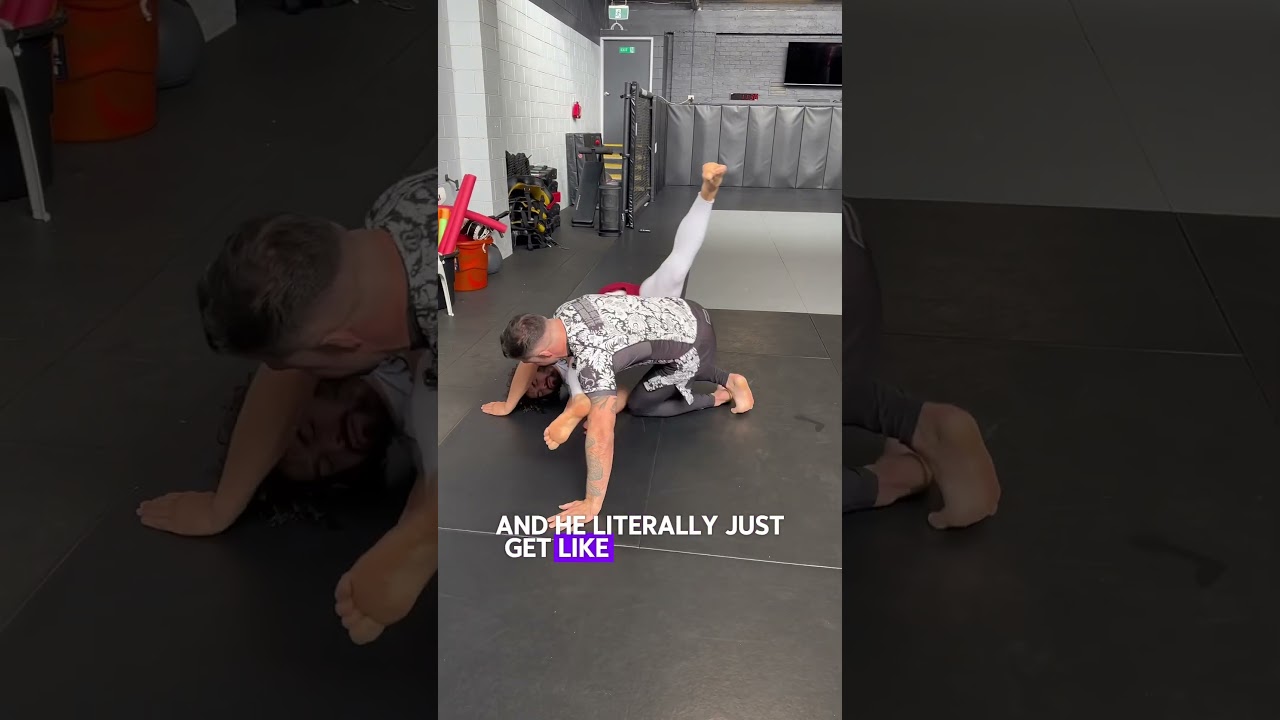 Funk roll side control escape 