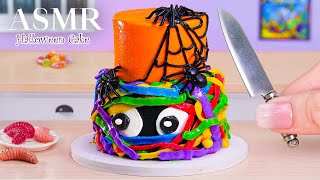 Most Satisfying Miniature HALLOWEEN Cake Decorating Ideas🎃Rainbow Mummy Cake