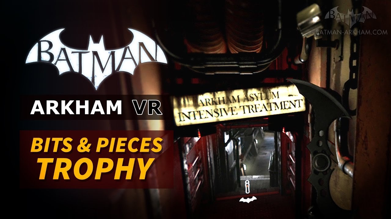 Batman: Arkham VR - Destructible Objects [Bits & Pieces Trophy] - YouTube