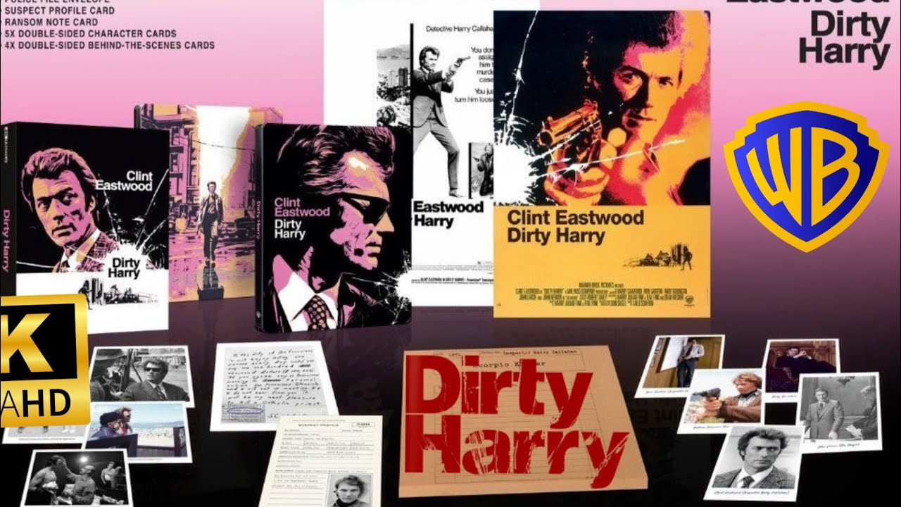 Unboxing the new Warner Brothers Dirty Harry 4K Collectors Edition 