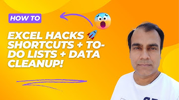 Excel Productivity Hacks 🚀 Shortcuts, Remove Duplicates & To-Do Lists Made Easy! #viralvideo