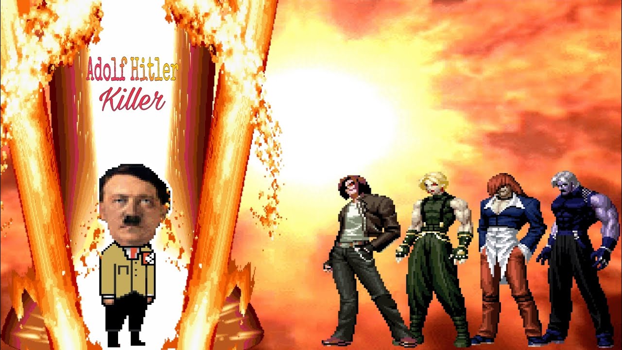 Mugen: Adolf Hitler Vs KOF Team (1v4)