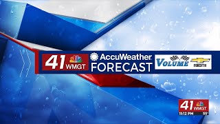 Clouds return Friday with rain by the evening