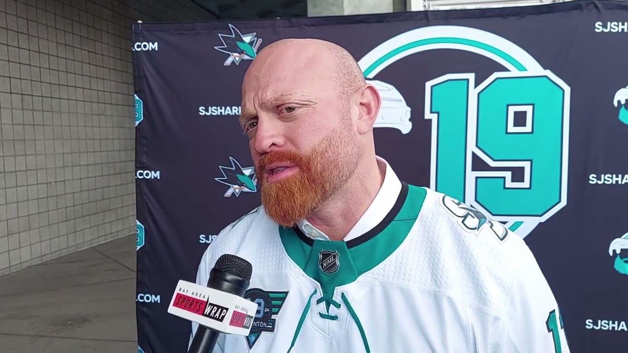 Teal Carpet-Raffi Torres 11.23.24 |San Jose Sharks| |Joe Thornton Jersey Retirement|