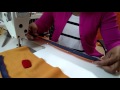 Separating zipper with a facing