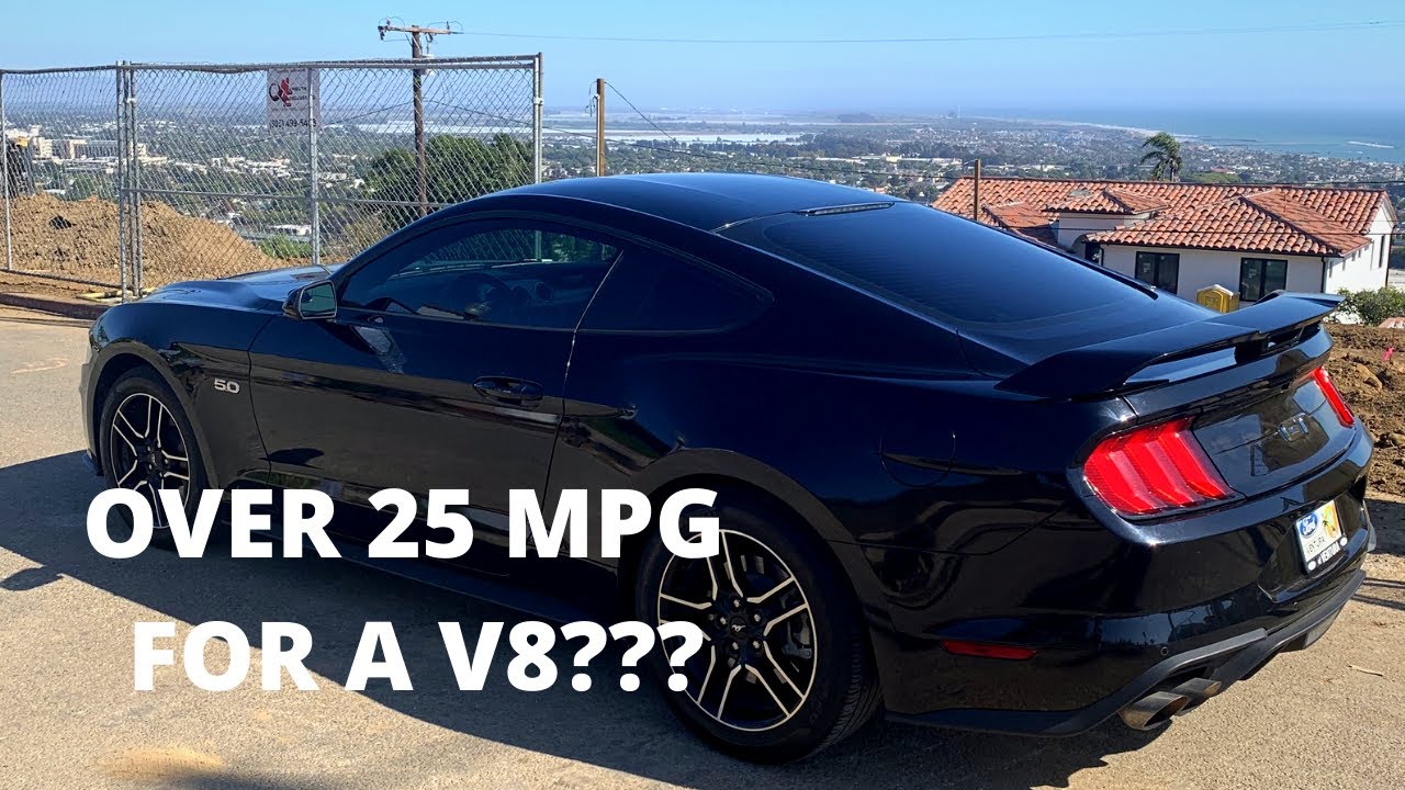 How Many Mpg Does A 2018 Ford Mustang Gt Average??  *Daily Driver*