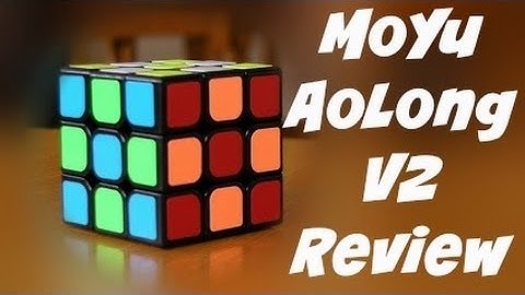 Moyu aolong v2 Review! First video!