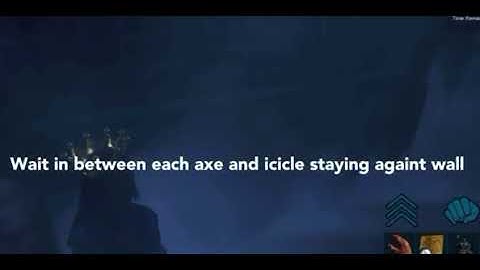 Ark Ice Dungeon Axe/Icicle Trap Easy Tutorial 2022