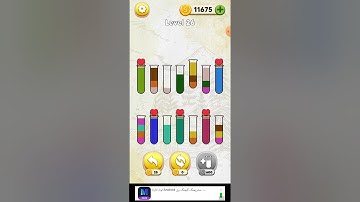 How to complete Advanced mode 26 Level Bottle sort puzzle game 2023