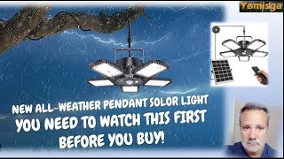 Solar Powered Shed Light