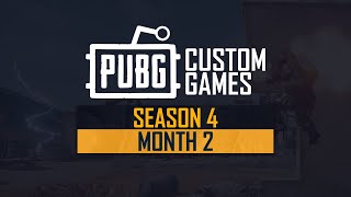 PUBG Reddit Custom Games: Season 4 - Month 2