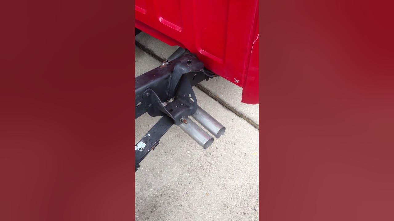 Full dual exhaust on Tristar chevy 383 stroker with dual flowmaster 40s