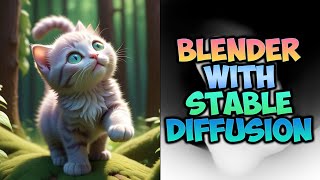 Blender with Stable Diffusion XL Tutorial - Kitten