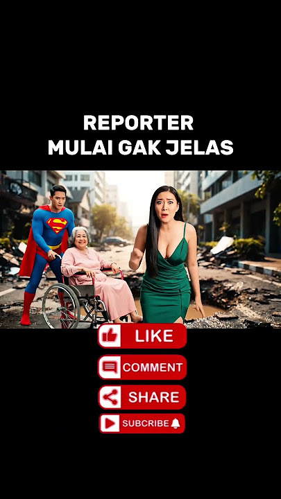 Reporter mulai gak jelas #videolucu #videoviral #shorts