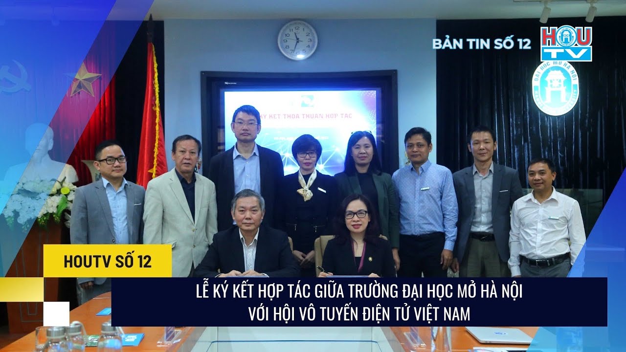 Bản tin HOU-TV số 12 năm 2021 của Trường Đại học Mở Hà... - youtube
