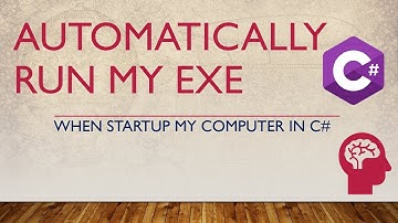 Automatically run my exe when startup my computer in C# | By SYED I.T SOLUTIONS © | Urdu