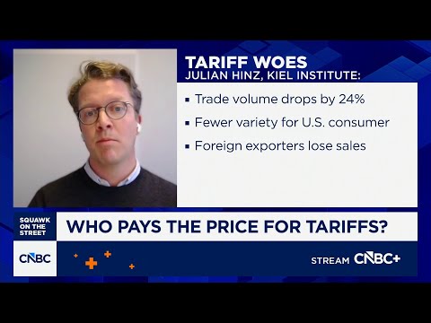 Study shows tariffs have been paid for by the U.S., says Bielefeld University's Julian Hinz Episode cover