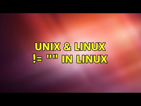 Unix & Linux: $STRING1 != "${STRING1/substr/}" in Linux (2 Solutions!!)