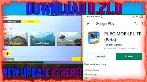 HOW TO DOWNLOAD 0.21.0 NEW UPDATE IN PUBG MOBILE LITE EASY || PLAYSTORE NEW 0.21.0 UPDATE IN PUBGML.