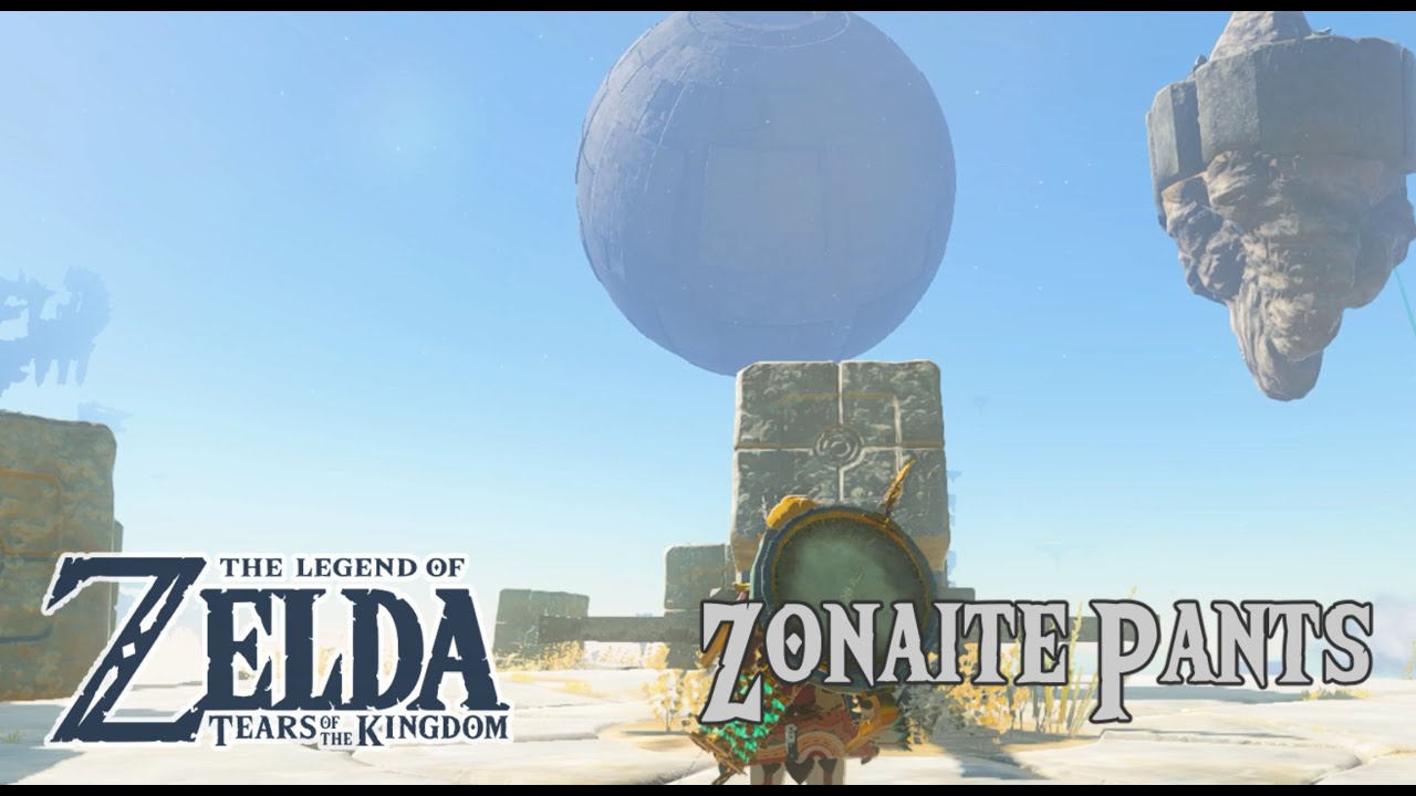 How to find the Zonaite Shin Guards pants in the Sky Mine Zelda Tears