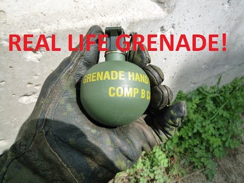 Canadian Army Grenade explosion