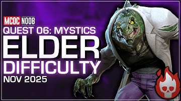 Elder Difficulty — Quest 06 Mystic Run & Lizard Boss Guide