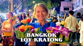 BANGKOK in LOY KRATHONG Day, Things to Do | Thailand Travel Guide Vlog