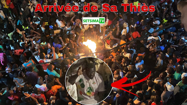 Arrive très mouvementée de Sa Thiès Chez Son Grand Frère Balla Gaye 2 en tout Complicité Avec …