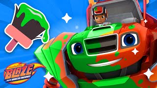 Makeover Machines #7 w/ Robot Blaze! | Games for Kids | Blaze and the Monster Machines