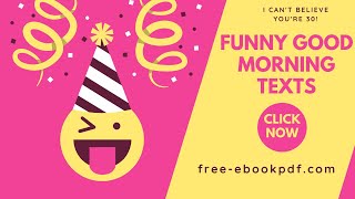Funny Good Morning Texts- FreeEBookPdf