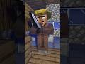 Villagers VS Pillagers #minecraft #shorts