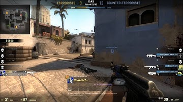 CSGO Intense 1v5 clutch/ Mirage