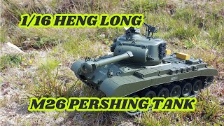 Famous Heng Long M26 Pershing Tank - Out for a joy ride #rctank #rctanktracks #tanks #usarmy Profile