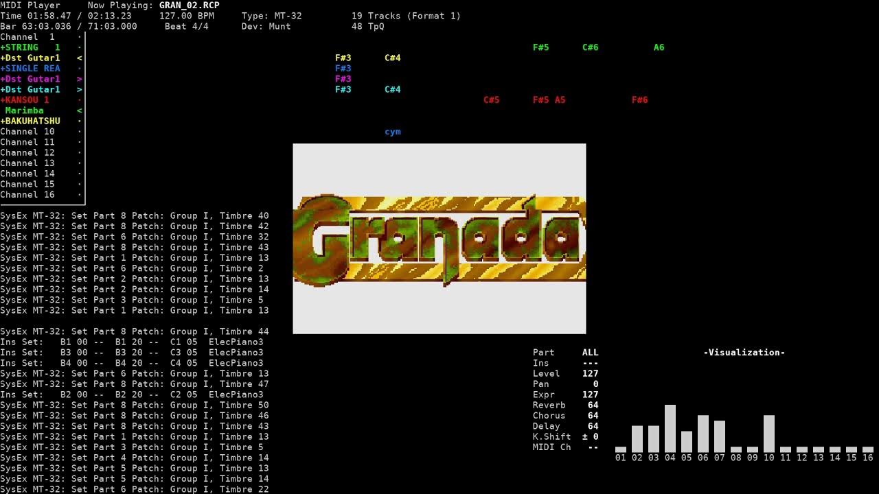 Advance GRANADA Opening Theme Granada Sharp X68000 MT 32 advance-granada-opening-theme-granada-sharp-x68000-mt-32