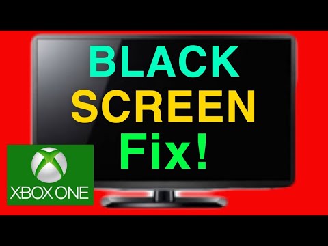 XBOX ONE HOW TO FIX BLACK SCREEN OF DEATH NEW!