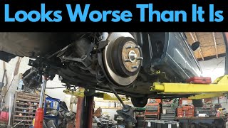Chrysler Sebring Rear Upper Control Arm Replacement 2005 Chrysler Sebring Rear Suspension