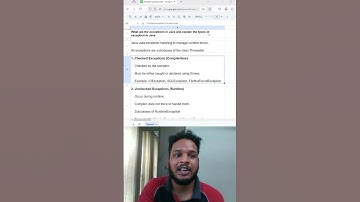 Java Interview Questions | What are Exceptions in Java?