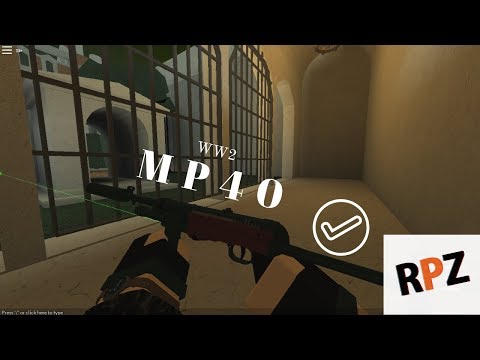 Mp40 Gameplay Roblox Phantom Forces 3 Youtube - reuploaded phantom forces ww2 roblox