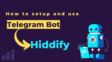 How to set up and use Telegram bot on Hiddify panel
