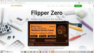 Windows BLE Spam using Flipper Zero