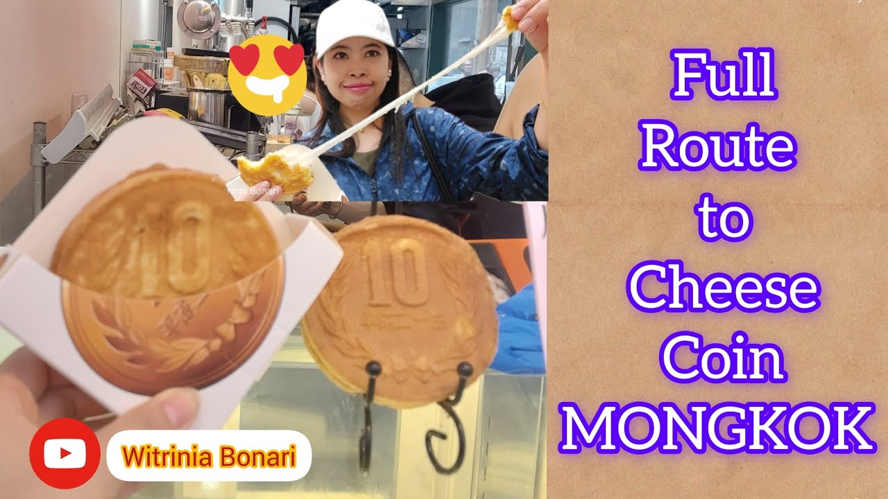 VIRAL JAPAN 10 YEN CHEESE COIN PANCAKE // MONGKOK STREET FOOD