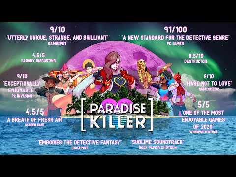Paradise Killer - THANK YOU & Accolade Trailer