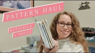Pattern Haul - Butterick + Vogue