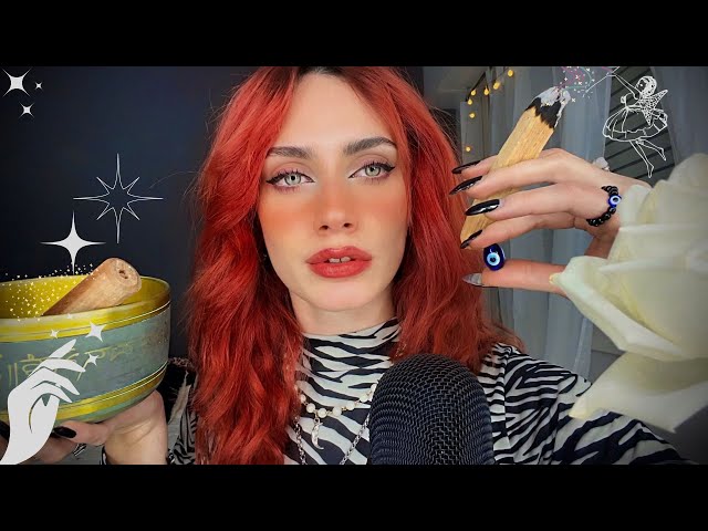 ASMR Te quito malas energías⚡️🧚🏻‍♀️Limpieza Energética✨🌸 Mouth Sounds | Asmr Español Argentina